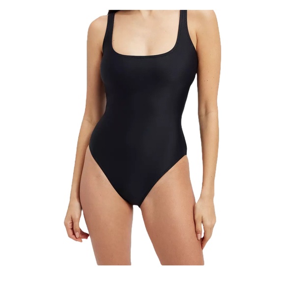 Good American Other - Good American Women's Modern Tank One-Piece Black Swimsuit NWT Small 1